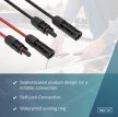DIGITUS DK-SCEC64-0050 Solar 4mm 1500V DC XLPO napelemes kültéri kábelhosszabbító MC4 csatlakozóval 5m