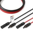DIGITUS DK-SCEC64-0050 Solar 4mm 1500V DC XLPO napelemes kültéri kábelhosszabbító MC4 csatlakozóval 5m