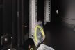 DIGITUS Unique DN-19 07-U-SW 19" 7U 420x600x450mm lapraszerelt üvegajtós fekete fali rack szekrény