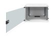DIGITUS SOHO DN-19 07U-S-1 19" 7U 370x540x400mm lapraszerelt üvegajtós szürke fali rack szekrény
