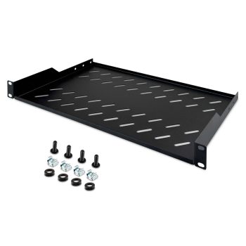   DIGITUS DN-19 TRAY-1-SW 19" 1U 250mm mély fekete fix polc