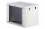 DIGITUS Dynamic-N DN-37104 19" 9U 474x600x450mm lapraszerelt üvegajtós szürke fali rack szekrény