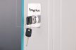 DIGITUS Dynamic-N DN-37104 19" 9U 474x600x450mm lapraszerelt üvegajtós szürke fali rack szekrény