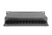 DIGITUS DN-91612S Cat.6 12port asztali fekete árnyékolt patch panel