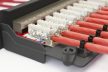 DIGITUS DN-91624S-EA-B 19" 1U 24port Cat.6A kompakt fekete árnyékolt patch panel