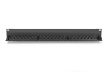 DIGITUS DN-91624S-EA-B 19" 1U 24port Cat.6A kompakt fekete árnyékolt patch panel