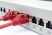 DIGITUS DN-91624S-EA 19" 1U 24port Cat.6A kompakt szürke árnyékolt patch panel