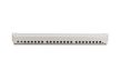 DIGITUS DN-91624S 19" 1U 24port Cat.6 kompakt szürke árnyékolt patch panel