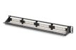 DIGITUS DN-91624U-CR 19" 1U 24port Cat.6 kompakt fekete árnyékolatlan patch panel