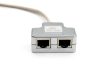 DIGITUS DN-93904 Cat.5e árnyékolt RJ45/RJ45 LAN-LAN lengő Y elosztó