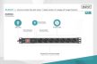 DIGITUS DN-95407 19" 1U PDU 7xCEE 7/3 schuko aljzat CEE7/7 csatlakozó 2m túlfeszültségvédett elosztósor