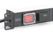 DIGITUS DN-95407 19" 1U PDU 7xCEE 7/3 schuko aljzat CEE7/7 csatlakozó 2m túlfeszültségvédett elosztósor