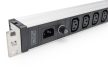DIGITUS DN-95429 19" 1U PDU 230V 10A 9xIEC C13 aljzat IEC C14 csatlakozó 2m elosztósor