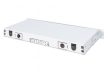 DIGITUS DN-96332-4 19" 1U 24xLC duplex OM4 toldóval pigtaillel és kötőkazettával szerelt optikai patch panel