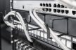 DIGITUS DN-97602 19" 1U gyűrűs fekete kábelrendező