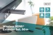 DIGITUS DS-55318 HDMI vezeték nélküli 50m extender szett (adó és vevőegység)