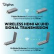 DIGITUS DS-55359 HDMI 4K 60Hz WiFi Video 150m extender szett