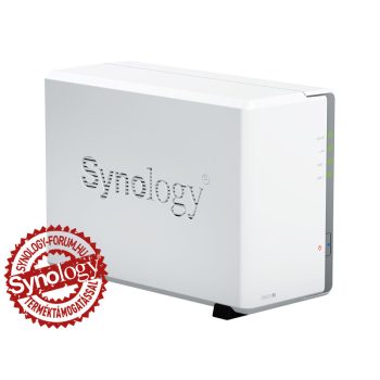   Synology DiskStation DS223j (1GB) 2x SSD/HDD lemezes NAS + regisztrációs kártya