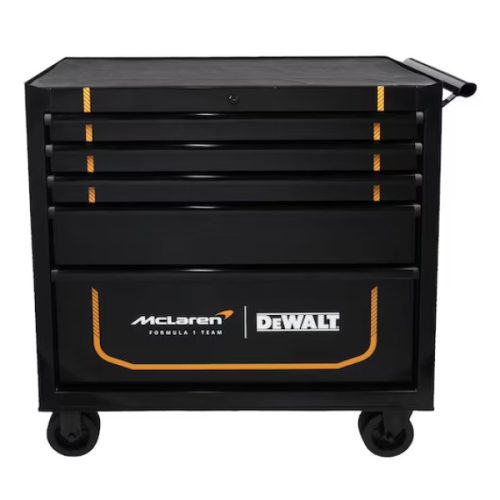 DEWALT Szerszámkocsi, McLaren F1 Team, 5 fiókos roller cabinet