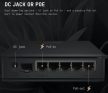 MikroTik E62iUGS-2axD5axT hAP ax S 5xGbE LAN 1x2.5G SFP port 802.11ax Wi-Fi 6 Vezeték nélküli router