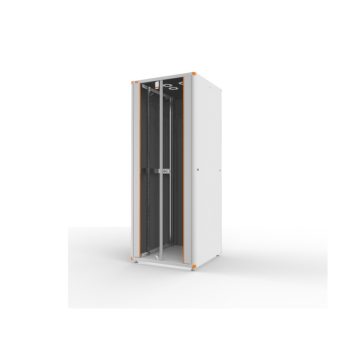   Legrand EVO42U6080 Evoline 19" 42U SZÉL:600 MÉLY:800 MAG:1894 MAX:1000kg biztonsági üvegajtós szürke álló rack szekrény