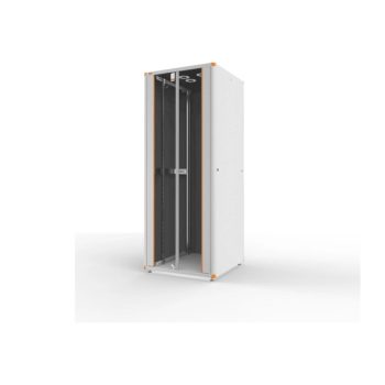  Legrand EVO42U8080 Evoline 19" 42U SZÉL:800 MÉLY:800 MAG:1894 MAX:1000kg dupla biztonsági üvegajtós szürke álló rack szekrény