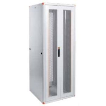   Legrand EVO42U8080EE Evoline 19" 42U SZÉL:800 MÉLY:800 MAG:1894 MAX:1000kg dupla 63% perforált ajtós szürke álló rack szekrény