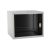 Legrand EVO9U6060 Evoline 19" 9U SZÉL:600 MÉLY:600 MAG:495 MAX:65kg üvegajtós szürke fali rack szekrény