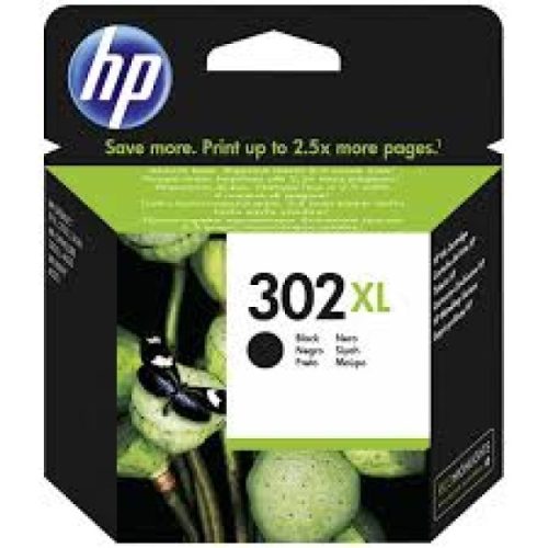HP F6U68AE Tintapatron Black 480 oldal kapacitás No.302XL - Utód: B7RT9AE