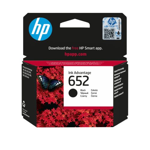 HP F6V25AE Tintapatron Black 360 oldal kapacitás No.652