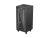Lanberg FF01-6624-12BL 19" 24U SZÉL:600mm MÉLY:600mm MAG:1320mm lapraszerelt LCD üvegajtós fekete álló rack szekrény