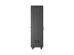 Lanberg FF01-6642-12BL 19" 42U SZÉL:600mm MÉLY:600mm MAG:2097mm lapraszerelt LCD üvegajtós fekete álló rack szekrény