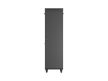 Lanberg FF01-6642-12BL 19" 42U SZÉL:600mm MÉLY:600mm MAG:2097mm lapraszerelt LCD üvegajtós fekete álló rack szekrény
