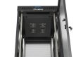 Lanberg FF01-6832-23BL 19" 32U SZÉL:600mm MÉLY:800mm MAG:1676mm lapraszerelt LCD hálós fémajtós fekete álló rack szekrény