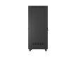 Lanberg FF01-8047-23BL 19" 47U SZÉL:800mm MÉLY:1000mm MAG:2344mm lapraszerelt LCD hálós fémajtós fekete álló szerver szekrény