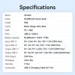 Vention FKBB0-C 20000mah, (fekete ,22,5W), powerbank