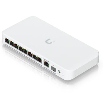   Ubiquiti UniFi USW-FLEX-2.5G-8-POE Flex 8x2.5GbE Multi-Gigabit LAN 1x SFP+ combo port 196W PoE++ switch