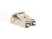 Lanberg FO-LULU-MD41-0100-VT Multimódusú OM4 50/125 LSZH 2xLC/UPC csatlakozóval duplex optikai patch kábel 10m