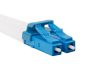 Lanberg FO-LULU-SD11-0010-YE Monomódusú OS2 LSZH 2xLC/UPC csatlakozóval duplex optikai patch kábel 1m