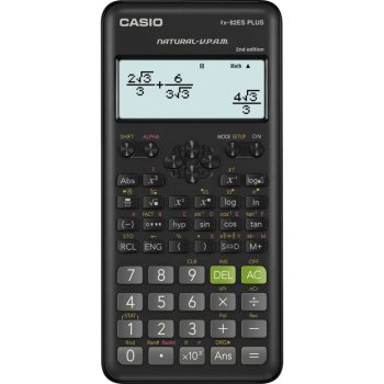 Casio FX 82ES Plus 2 fekete tudományos számológép