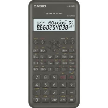 Casio FX 82MS 2E fekete tudományos számológép