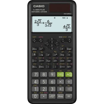 Casio FX 85ES Plus 2 fekete tudományos számológép