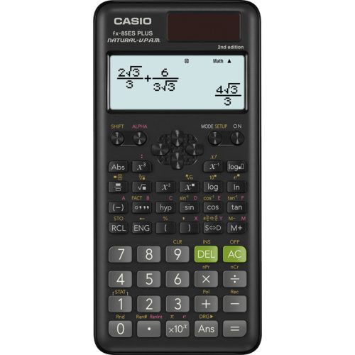Casio FX 85ES Plus 2 fekete tudományos számológép