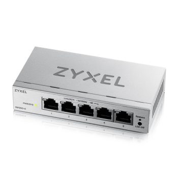   Zyxel GS1200-5V3-EU0101F 5xGbE LAN port web menedzselhető asztali Switch