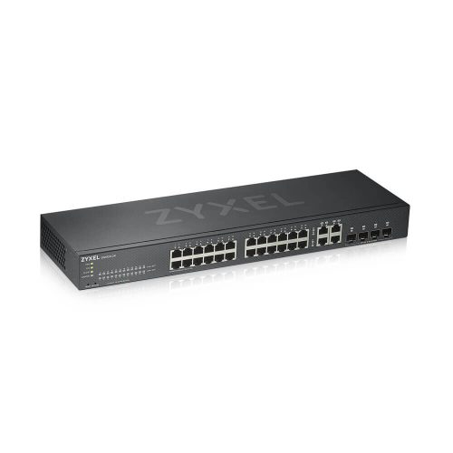Zyxel GS1920-24V2-EU0101F 24xGbE LAN 4xRJ45/SFP Combo port L2 smart menedzselhető Switch