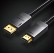 Vention Displayport -> HDMI,  (fekete), 3m, kábel