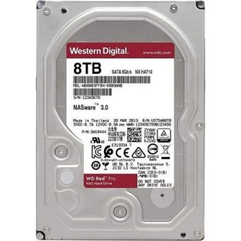   Western Digital Red Pro 8TB 7200rpm 256MB SATA3 3,5" HDD