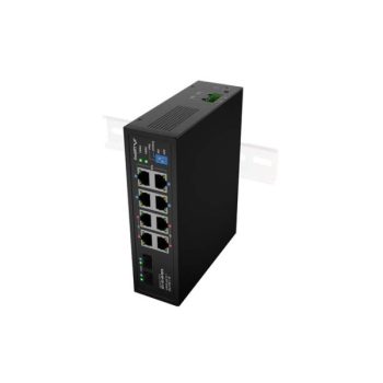  Lanberg ILGE-8P-2S-120 8xGbE LAN POE+/++ port 2xSFP uplink port 90W ipari swtich