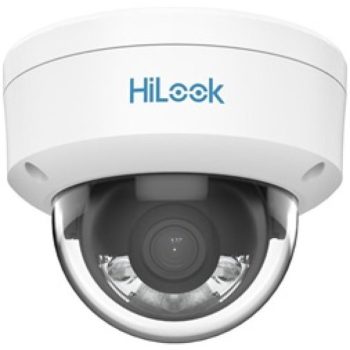   HiLook IPC-D149HA(2.8mm) /Kültéri/4MP/2,8mm/Láthatófény 30m/WDR/IK08/MD 2.0/ColorVu PoE IP dóm kamera