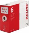 KELINE KE400U23-Eca-RLX Cat.6 UTP 305m PVC árnyékolatlan fali kábel